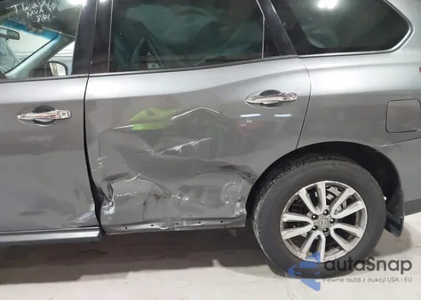 2015 Nissan Pathfinder S из США, поврежденный, VIN 5N1AR2MM4FC601725